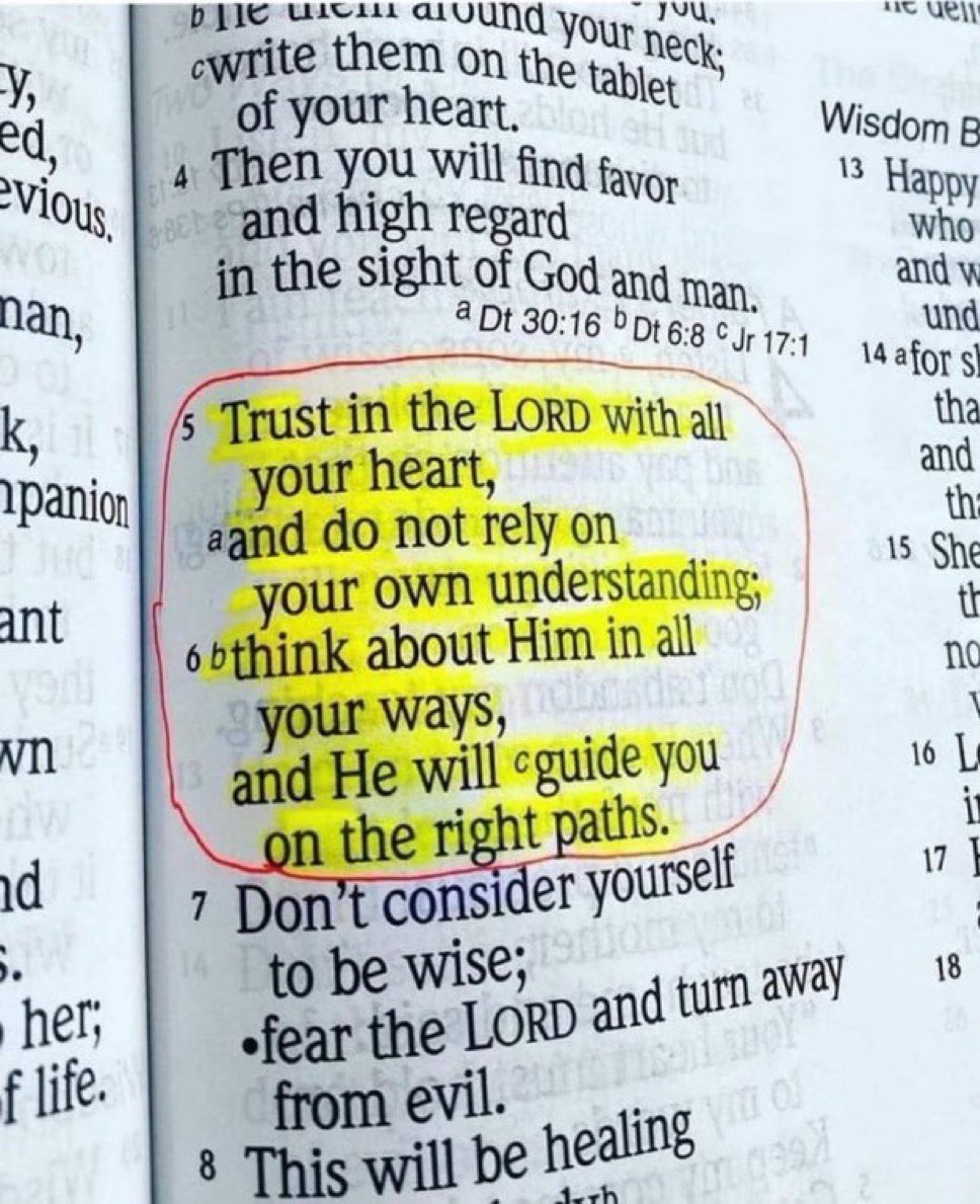 He will guide you.