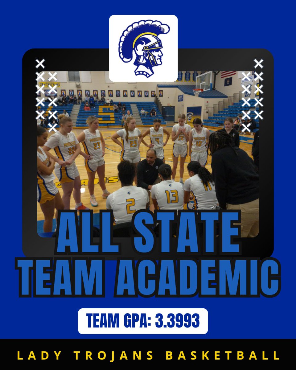MadGBB's tweet photo. Academic excellence on and off the court 📚🏀

#TrojanPride #LadyTrojansBasketball https://t.co/uMV8KilTsA
