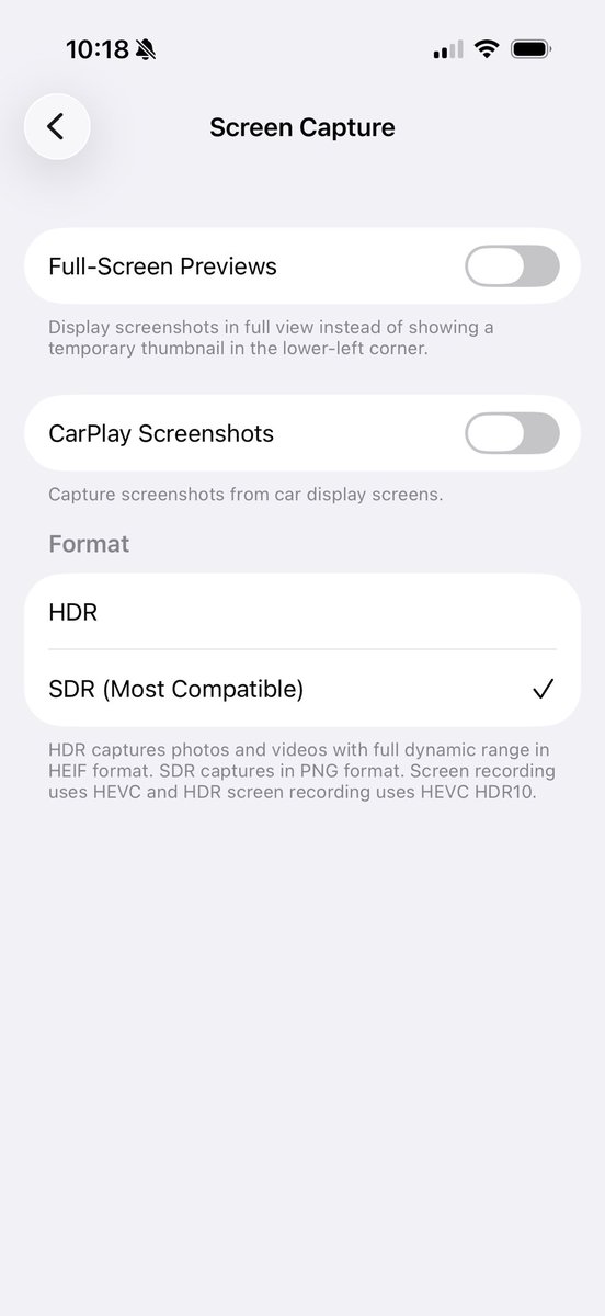 missyk809's tweet photo. @nlyonne you can revert the screen cap update by turning off full-screen previews in settings, this saved my whole phone experience ♥️ https://t.co/WlGCYEmjHF