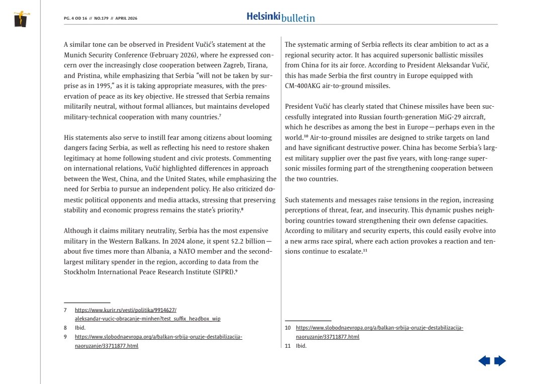 Helsinški odbor za ljudska prava u Srbiji tweet media