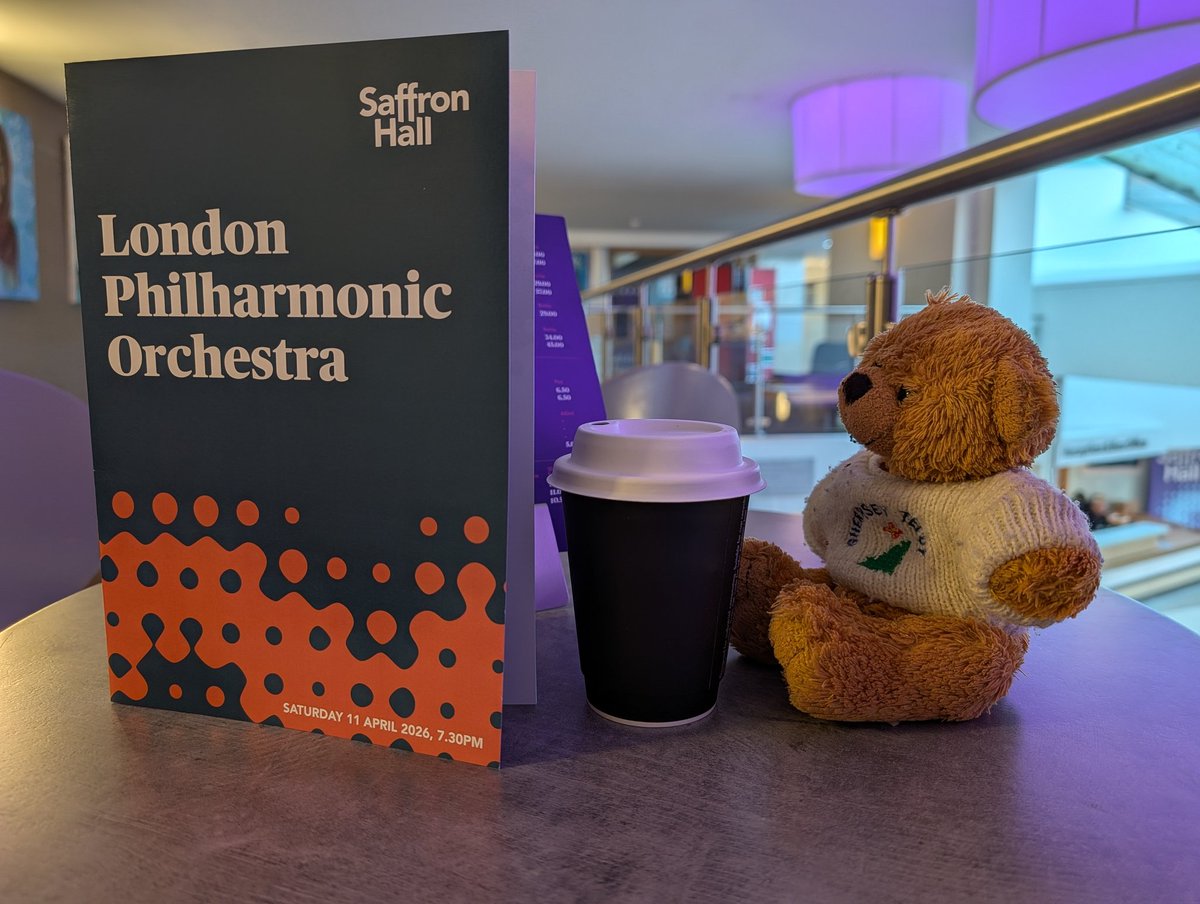 Good evening all a nice programme from <a href="/LPOrchestra/">London Philharmonic Orchestra</a> tonight at Saffron Hall
