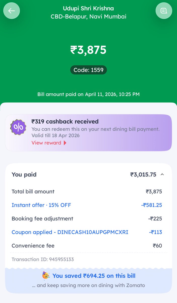 RajKatira2's tweet photo. @zomato @zomatocare @deepigoyal
Had an extremely unpleasant experience at Udupi Shree Krishna, CBD belapur

The restaurant owner and guy at the cash counter were extremely rude unprofessional and made me and my family uncomfortable in front of other guests. Request for action. https://t.co/dceEH3BQjP