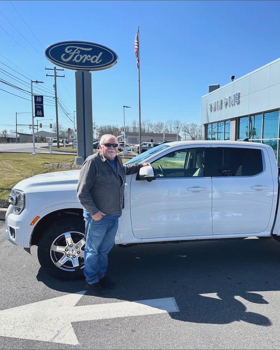 twinpineford's tweet photo. Shout out to Steve, who knew exactly where to get the best car for him!
Congratulations on your '26 Ford Ranger!
𝐆𝐞𝐭 𝐲𝐨𝐮𝐫 𝐆𝐫𝐞𝐚𝐭 𝐃𝐞𝐚𝐥 𝐍𝐨𝐰!
https://t.co/L2HZj7NxmS https://t.co/RufjlPcGna