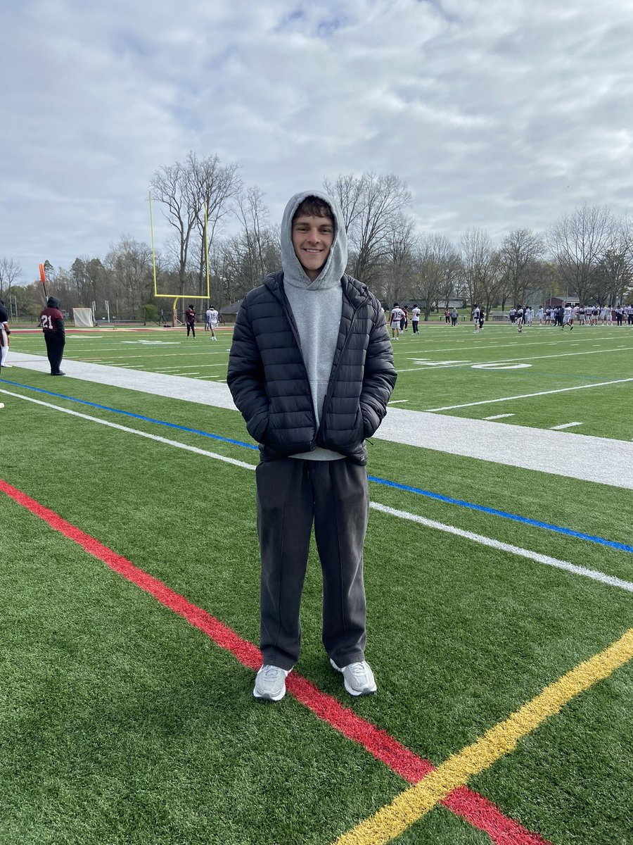 carter_imke's tweet image. Enjoyed seeing what Walsh football was all about today. Thank you @WalshUFootball @CoachFank1