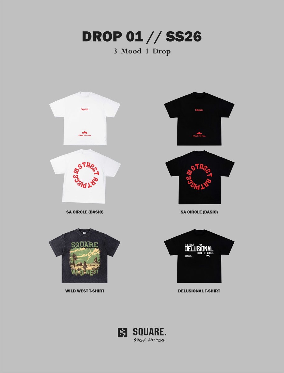 m_squarebrand's tweet image. DropDay:
NEW DROP is live till….. come grab 1 or 2‼️‼️

#drip #clothes #brand