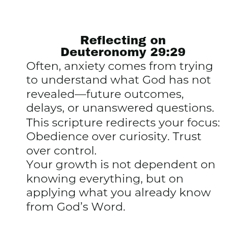 iamo_cube's tweet image. Reflecting on 📖 Deuteronomy 29:29
#FaithWalk 
#TrustGod 
#DailyScripture 
#SpiritualGrowth 
#Reflection