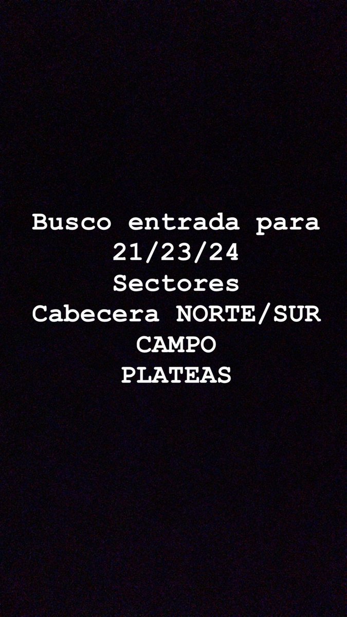bri |BUSCA ENTRADA CABECERA PARA EL 21 tweet media