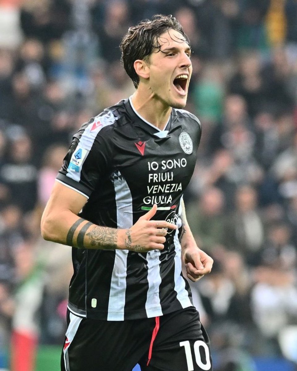 Será que el 10 de Udinese finalmente maduró? Partidazo y una muy buena temporada de Zaniolo.