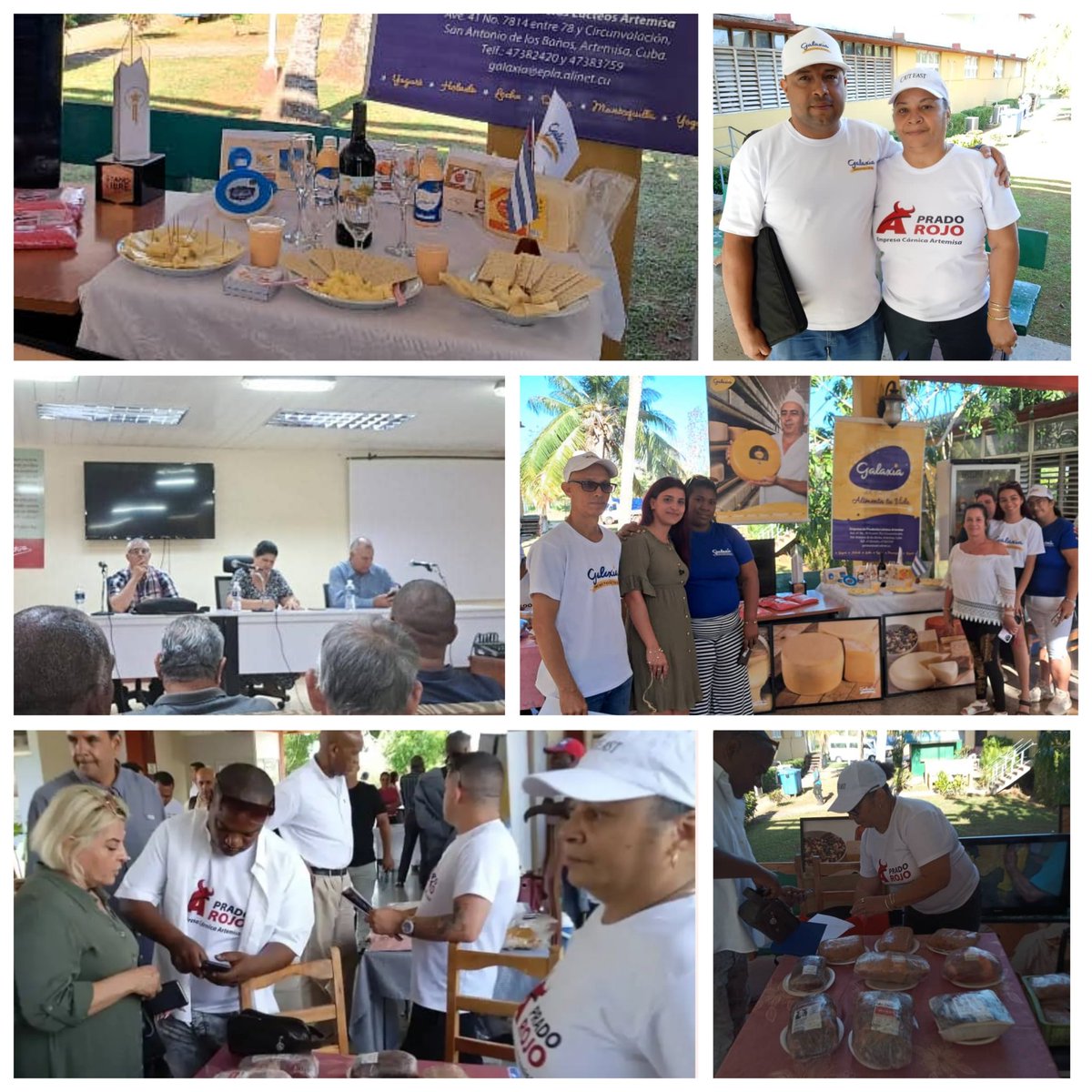 Las Empresas Cárnica y Lácteos de Artemisa participaron en la Feria de Negocios de la provincia.
Espacio que les permitió identificar nuevos clientes y proveedores, que permitirán trabajar de conjunto en el desarrollo de la industria.
#UnidosXCuba 
#AgroalimPorCuba 🇨🇺