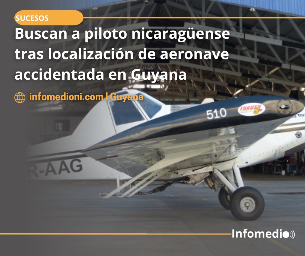 El piloto ha sido identificado como el capitán Ryder Castello, de nacionalidad nicaragüense. Castello posee una trayectoria de aproximadamente 20 años de experiencia en vuelo. #Nicaragua 
infomedioni.com/intensifican-b…