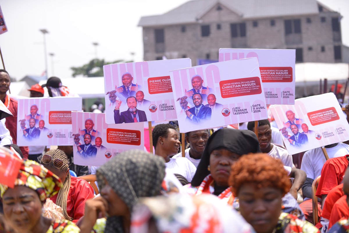 L’inter fédéral de l’UNC LUALABA l’honorable <a href="/ChristianMasud_/">Christian Masudi</a> et son adjoint <a href="/Pierre_Olombe/">Papy Olombe</a> ont fait le déplacement de kolwezi pour Kinshasa afin de prendre part à la grande messe politique de l’UNC tenue ce samedi 11 avril 2026 au terrain Assossa dans la commune de Kasa-Vubu.