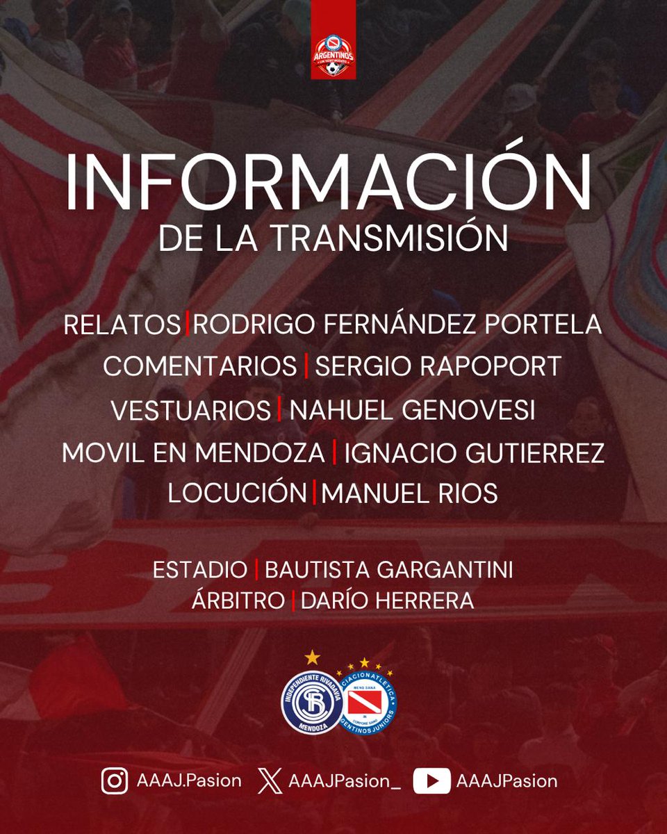 Argentinos Pasión - 23 años juntos tweet media