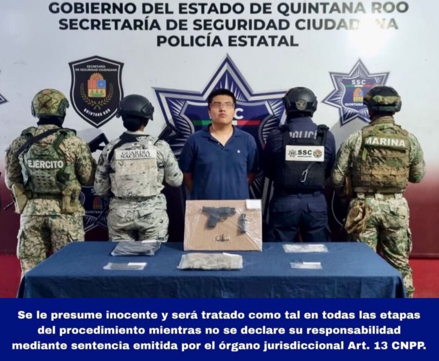 CAE PRESUNTO NARCOMENUDISTA ARMADO TRAS INTENTO DE FUGA

🔺️Le aseguran decenas de dosis de droga, un arma de fuego y un vehículo en plena Supermanzana 51.

InspectorNocturno 🕵‍♂️🔎 #Noticias ...

inspectornocturno.com.mx/?p=104235

#Cancún #QuintanaRoo