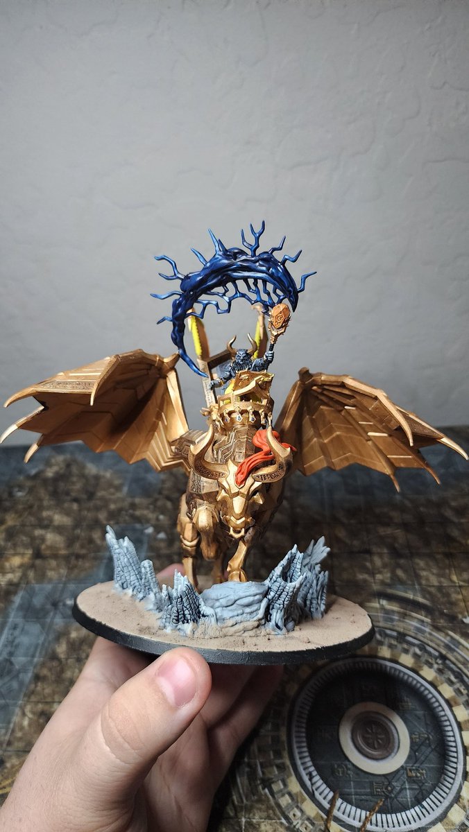Darkfiresage1's tweet photo. Urak Taar and the extra body tossed on a base to make an Ashen Elder https://t.co/eWzZ4NlP32