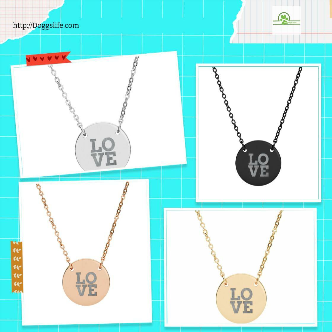 doggslife's tweet image. Embrace the beauty of connection with our LOVE Engraved Circle Necklace. Personalize your journey for just $34.83. Discover more in our store! #PersonalizedJewelry #EmbraceLife

Shop Now Doggslife.com/listing/445311…