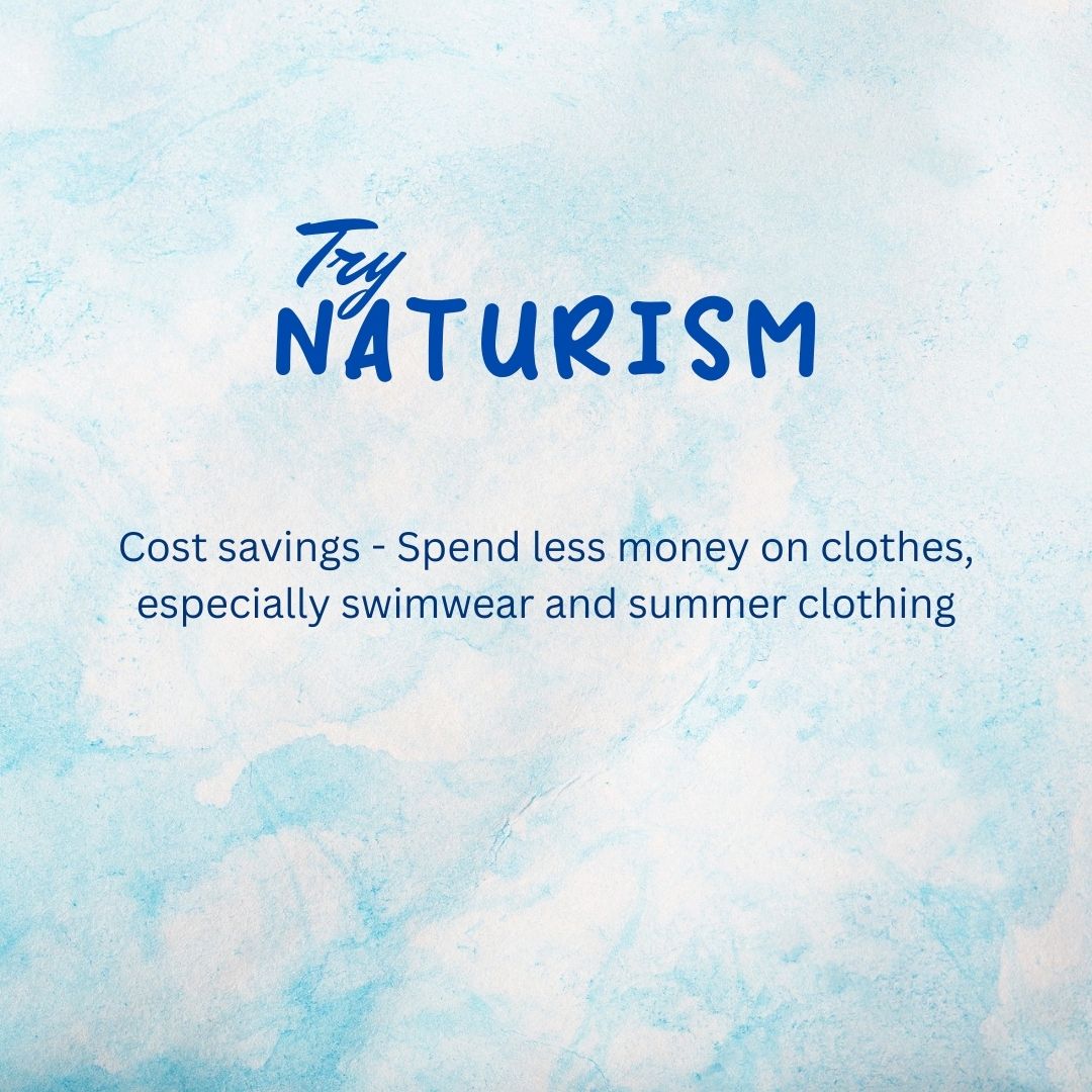 Tired of the high cost of summer clothes? 💸 Ditch the pricey swimwear and embrace a liberating, budget-friendly lifestyle. Save hundreds and enjoy summer with a new perspective! ☀️ #TryNaturism