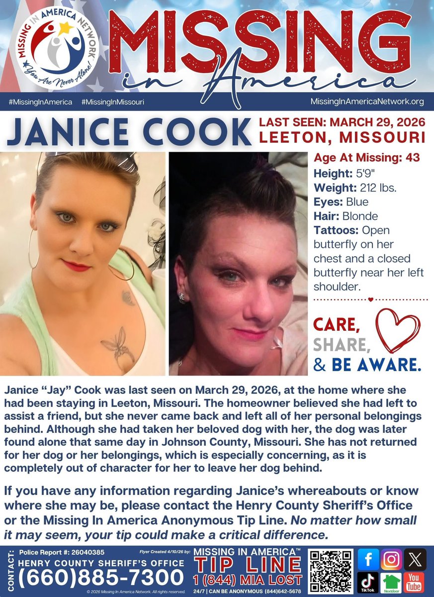 Missing In America Network 🇺🇸 tweet media