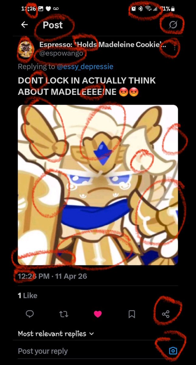 Espresso: *Holds Madeleine Cookie’s hand* tweet media