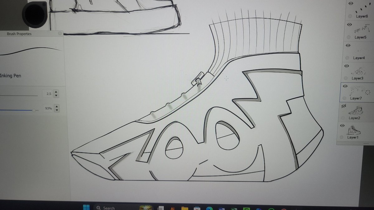 davee_designs's tweet photo. Line cleanup, trying to decide on colors next https://t.co/BlYMohPmfU