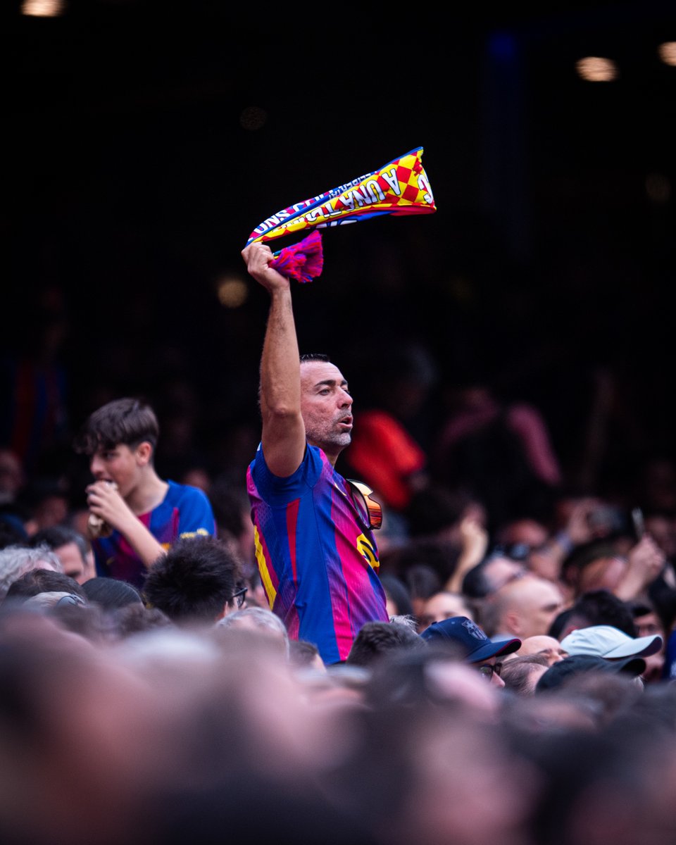 Attendance record: 60,736 culers at Spotify Camp Nou 🏡💙❤️