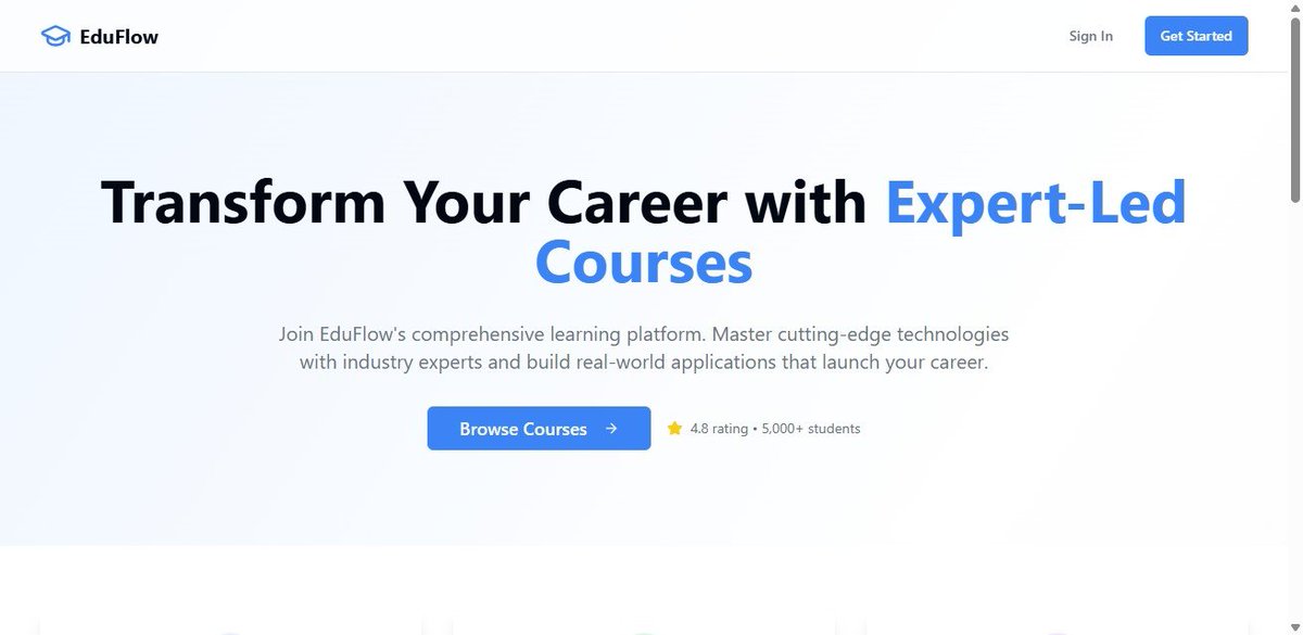 TicEducativas's tweet image. Lleva tus cursos al siguiente nivel con analíticas reales y certificados automáticos. 📈 

@eduflowapp es una plataforma robusta para gestionar el aprendizaje y medir el éxito de tus estudiantes de forma profesional. 🎓
edduflow.com/landing 
#Eduflow #Elearning