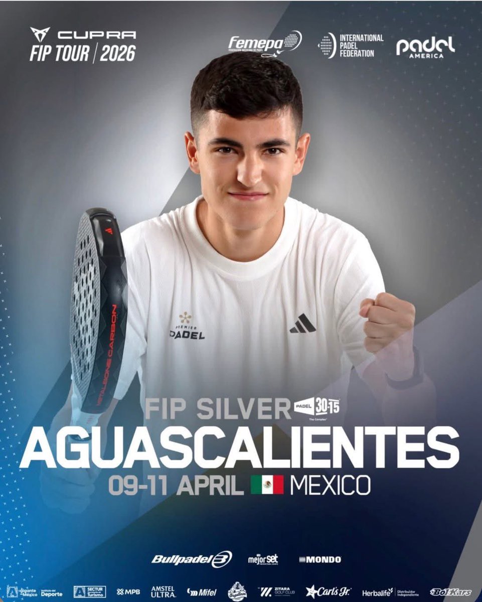 ideaags's tweet photo. Esta tarde se juegan las finales y por la noche se llevará a cabo la premiación del torneo internacional de pádel FIP Silver, en 30.15 The Complex.
Asiste, vive la emoción y apoya a tu favorita. Entrada gratuita. https://t.co/2H1sDeRbU1