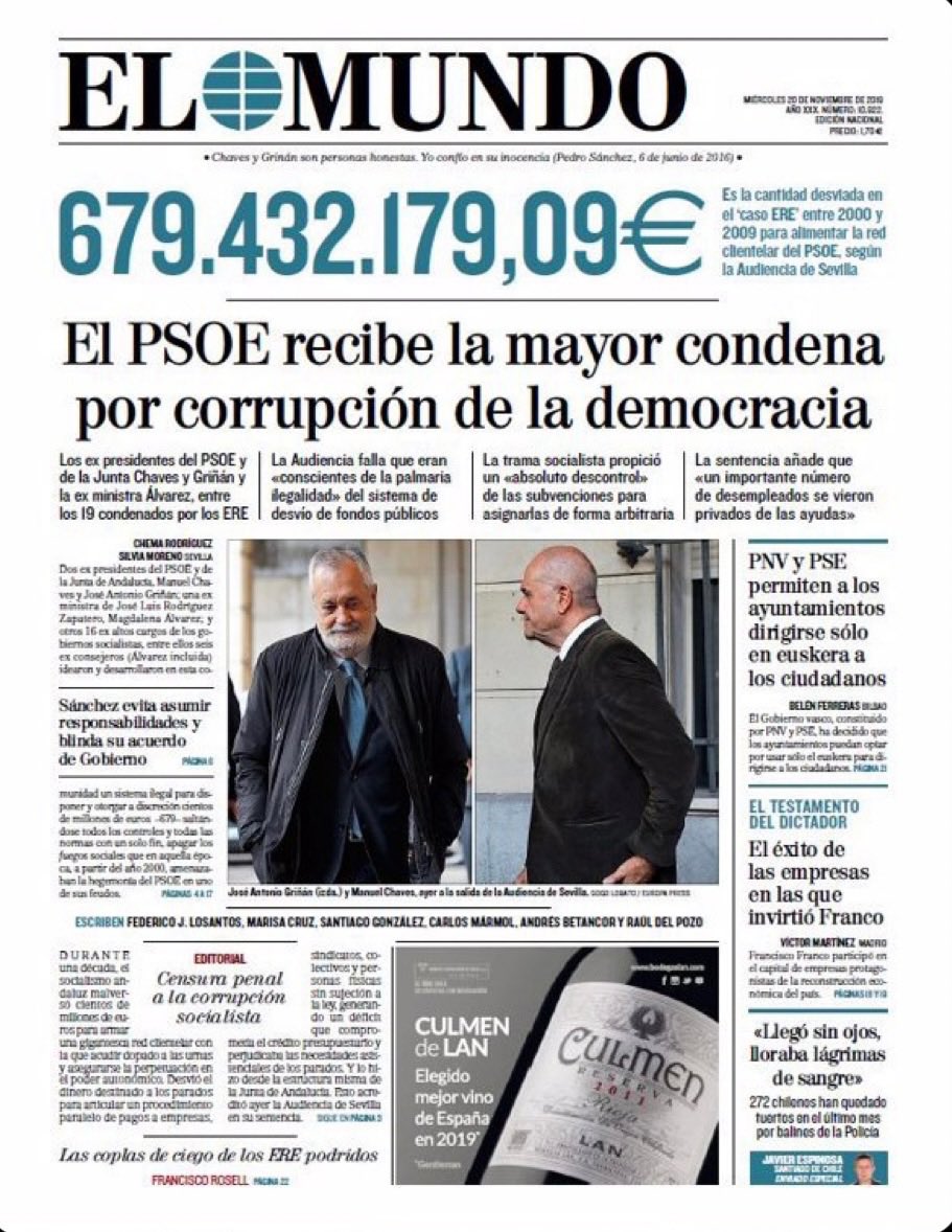 Christy75164932's tweet photo. @mjmonteroc @psoedeandalucia @PSOE Sí..
Pero primero "Esto Otro"..
CORRUPTOS! https://t.co/KPuKdCUHFQ