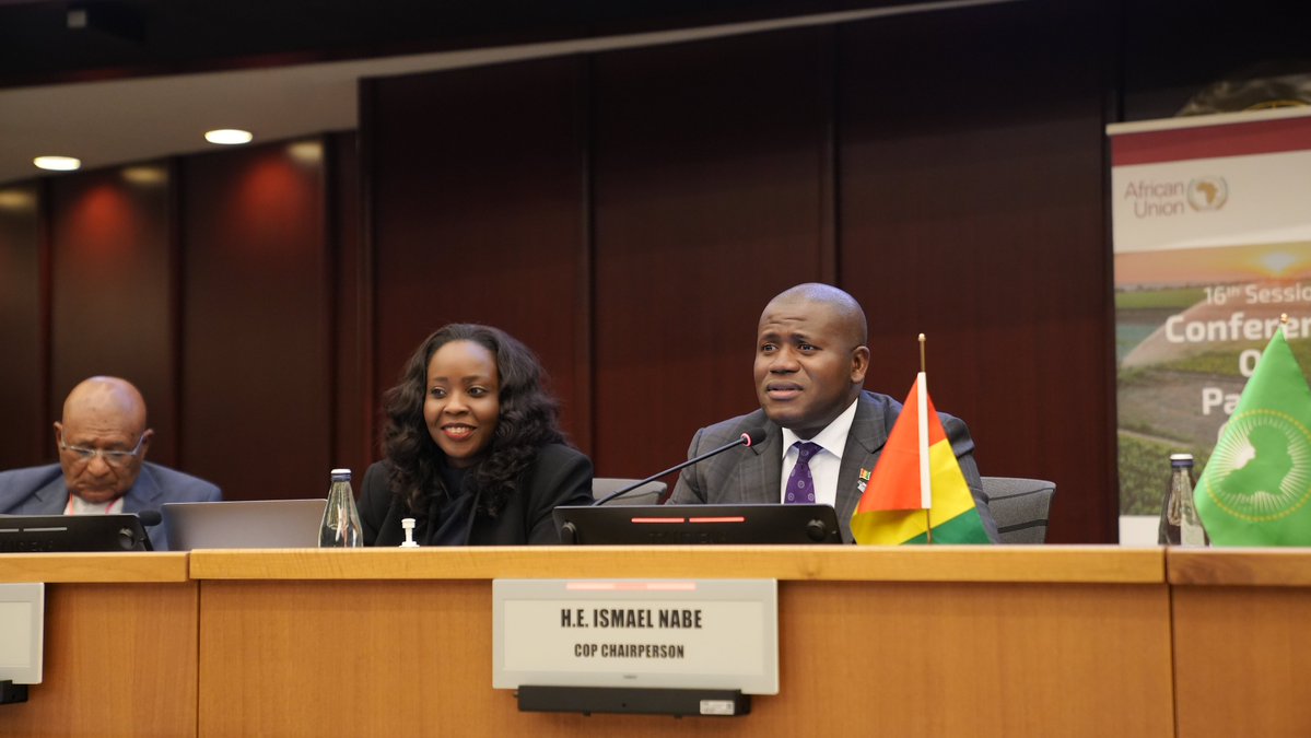 ARCapacity's tweet image. « Financer notre institution #ARC, renforcer notre gouvernance, bâtir un modèle durable : le choix de la souveraineté africaine. » — @izmonabe , Ministre du Plan, de la Coopération Internationale et du Développement de la République de Guinée, Président de la #CoP16