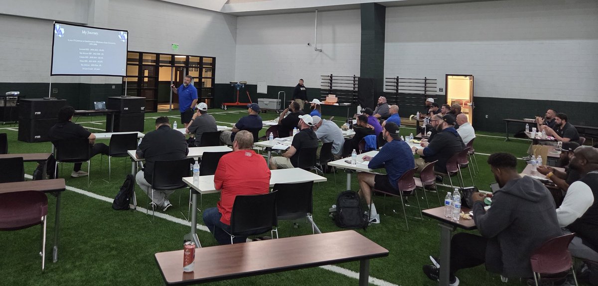 OL Coaches Clinic tweet media