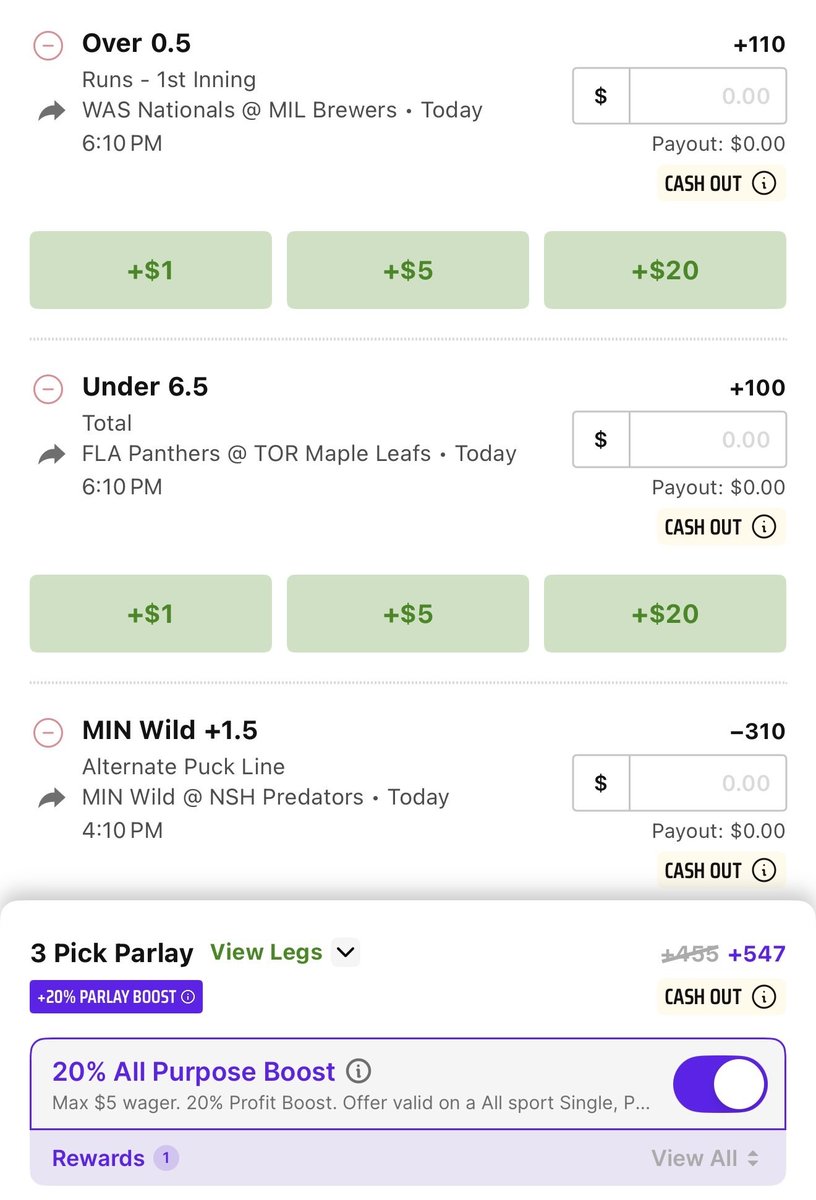 Boost World (+EV bets) tweet media