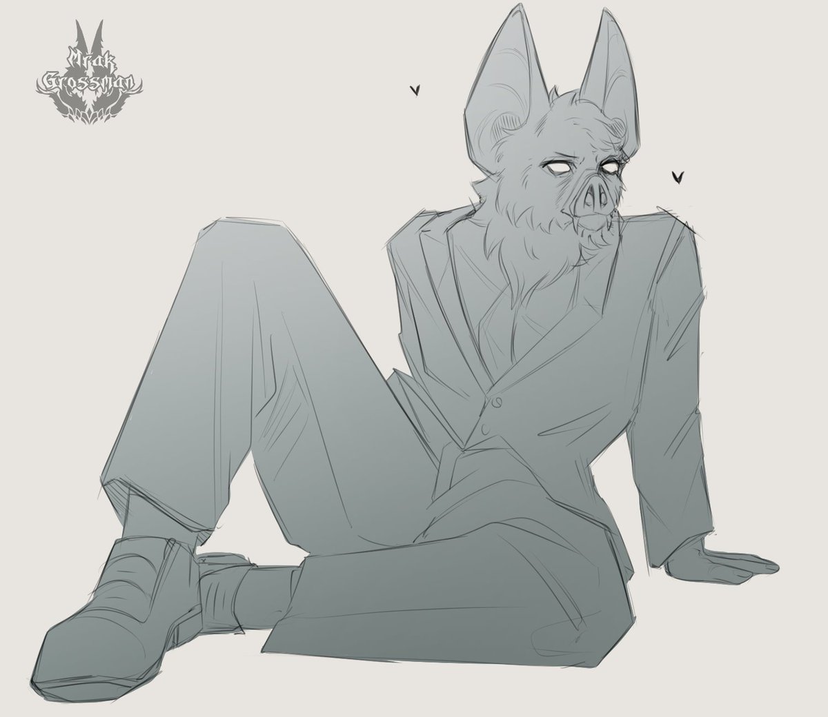 _GROSSMAN's tweet image. #Sonar #Dispatch #art #sketch #wip