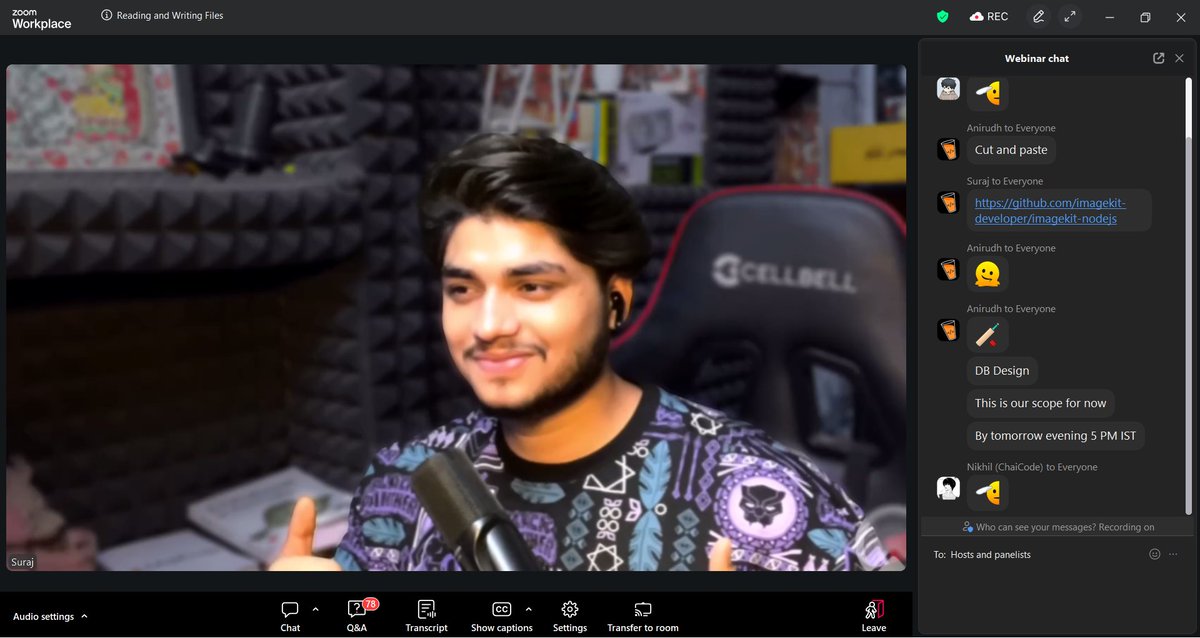 MalhotraSa6586's tweet image. Today class
Learned the difference between Sync vs Async, explored the Node.js fs module for file handling, and gained insights into ImageKit for efficient image management.

#NodeJS #BackendDevelopment #FullStackDevelopment #WebDevelopment #CodingJourney
