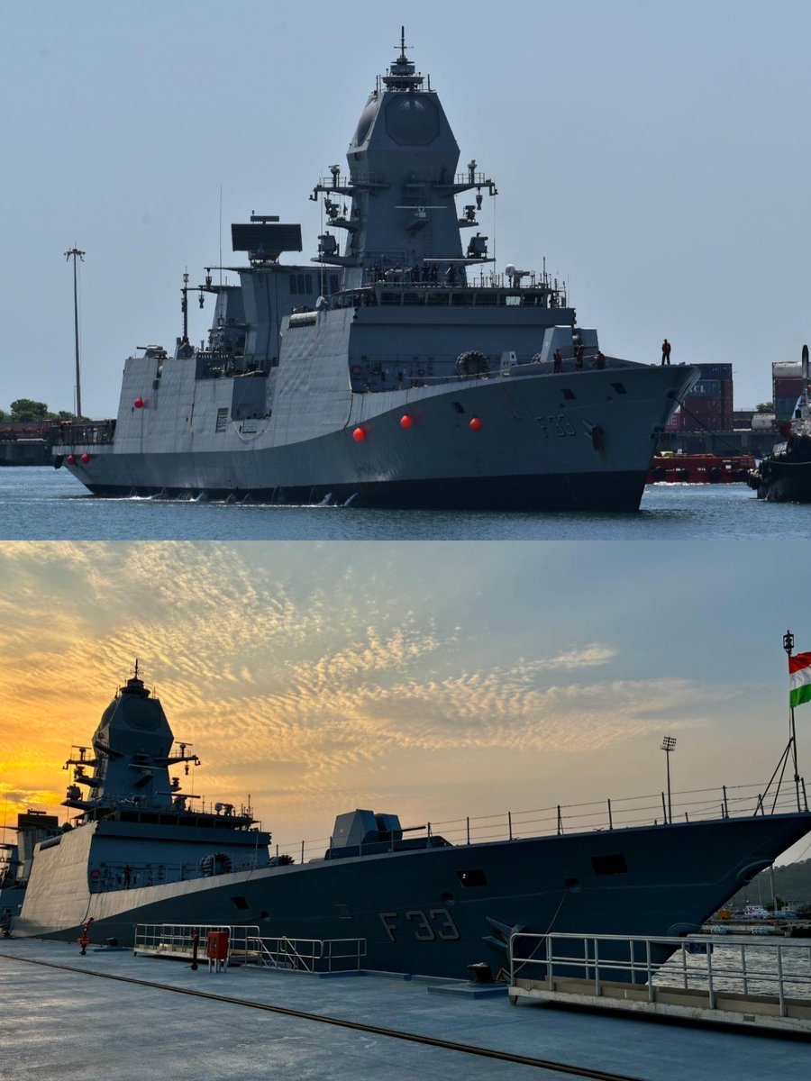 NewsIADN's tweet image. #IndianNavy likely to commission 4-5 Frigates in 2026; 4 Frigates inducted in 2025.
