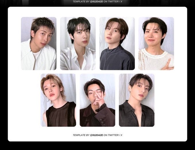 owjeffyah's tweet photo. 방탄 아리랑 콘서트 아미존 포카 양도 army zone photocard set

65,000won/set
available 3 sets https://t.co/RWJdkzVLPi