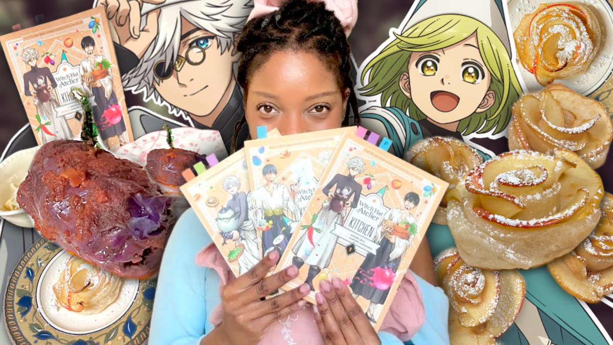 I've been waiting a Long time to do this one 🥹✨🖋️

NEW VIDEO: I Made Foods From WITCH HAT ATELIER 🥬🍎
