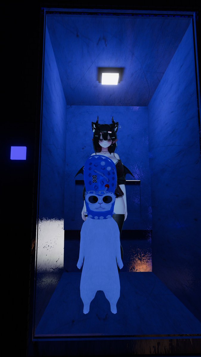 bobwithbrackets's tweet photo. do we look cool? @Lychee_VR https://t.co/ArD0MgOcpe