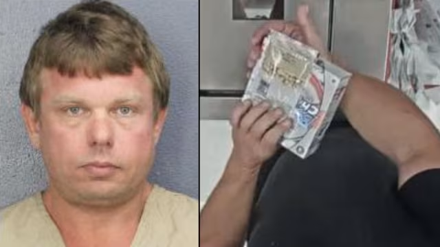 maxchadwickGW's tweet image. in February 2026, Keith Wallis was arrested for 75 separate thefts of Pokemon cards from various Target stores between July 2025 and February 2026

his method: he hid trading cards inside taco seasoning packets, then only paid for the seasoning at self-checkout

Wallis resold the