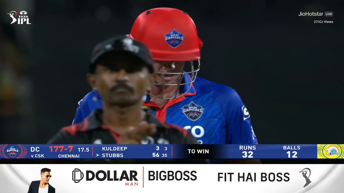 VarunBindal47's tweet image. I still have my doubt.

Jamie bowling is death is scary for  CSK .

#CSKvsDC
#DCvsCSK
#Heartattack