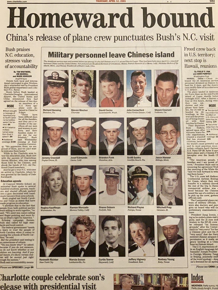 2001 Live tweet media