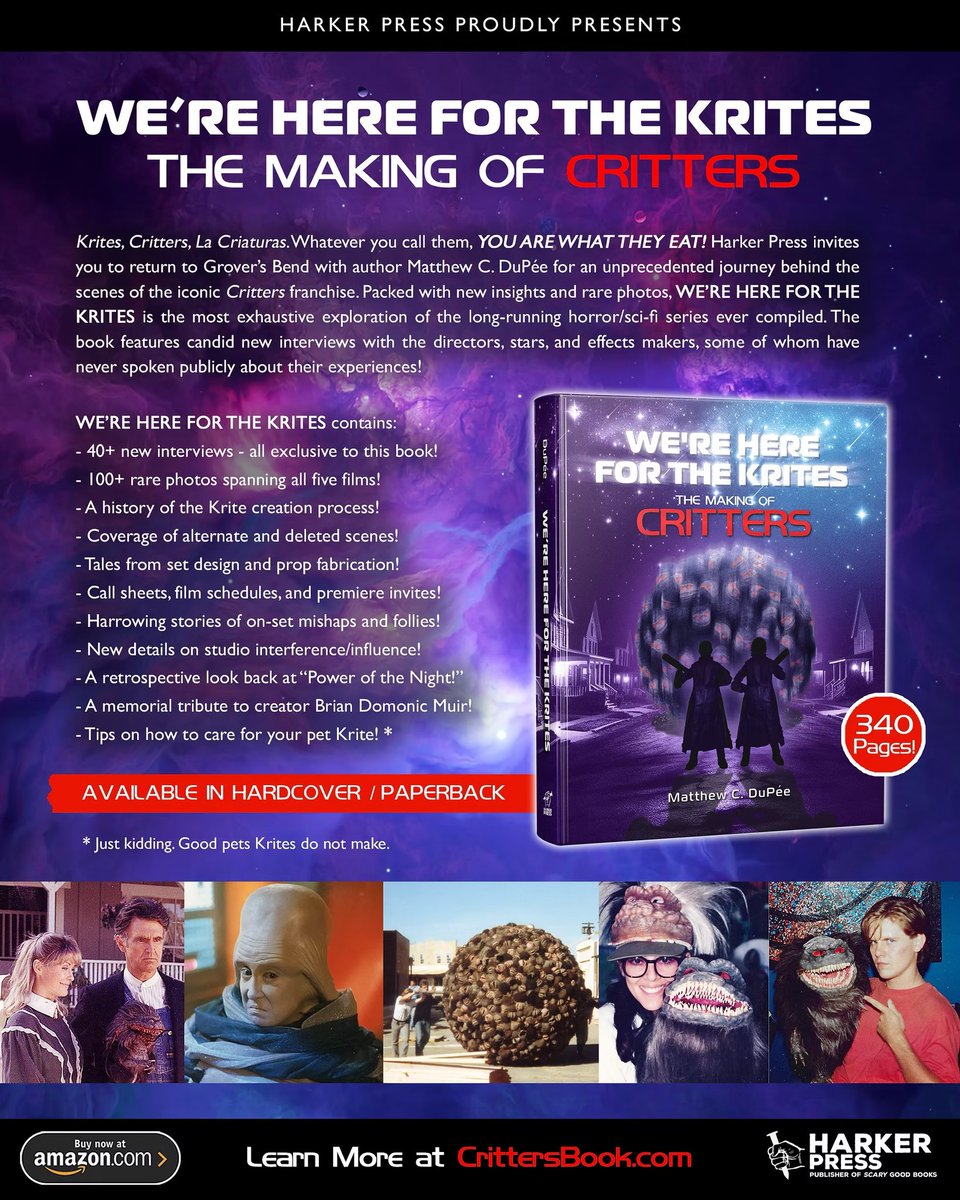 Happy 40th anniversary to CRITTERS, released on 11 April 1986