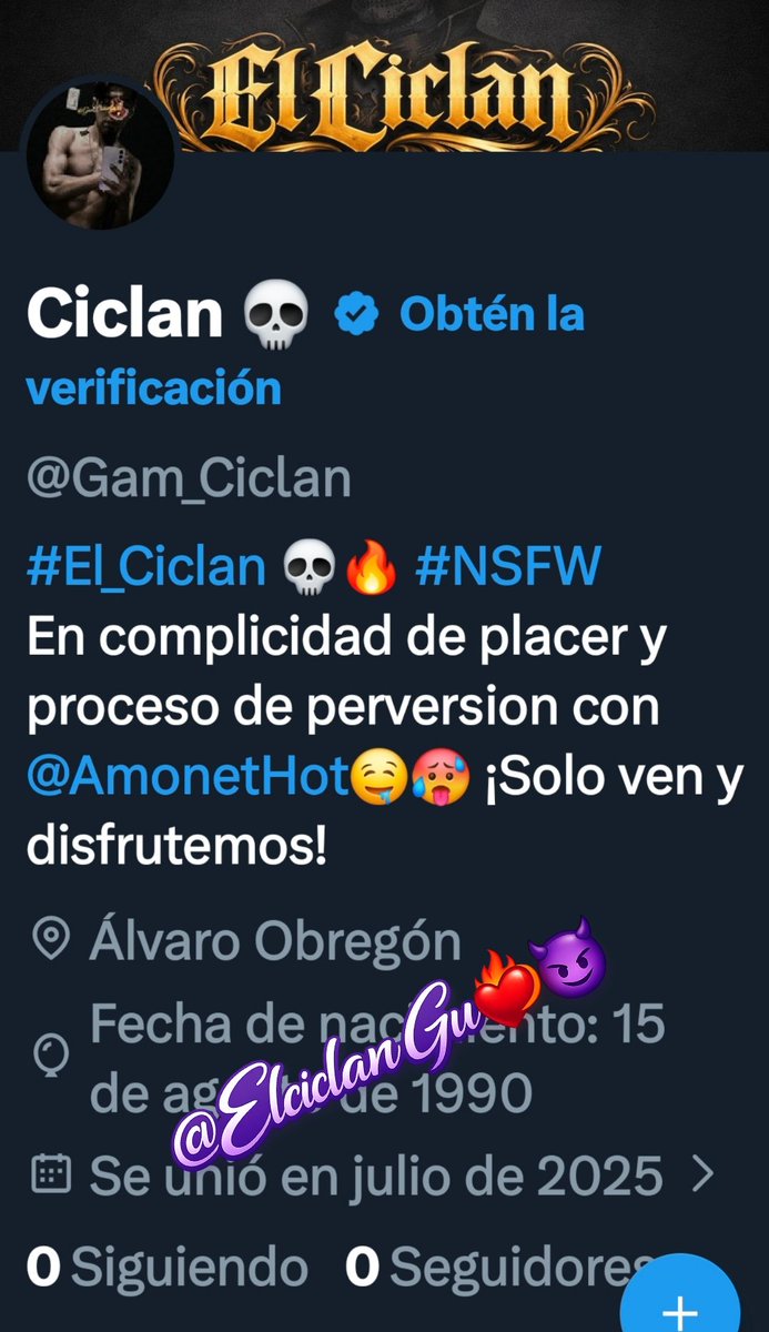 El Ciclan ❤️‍🔥💀 tweet media