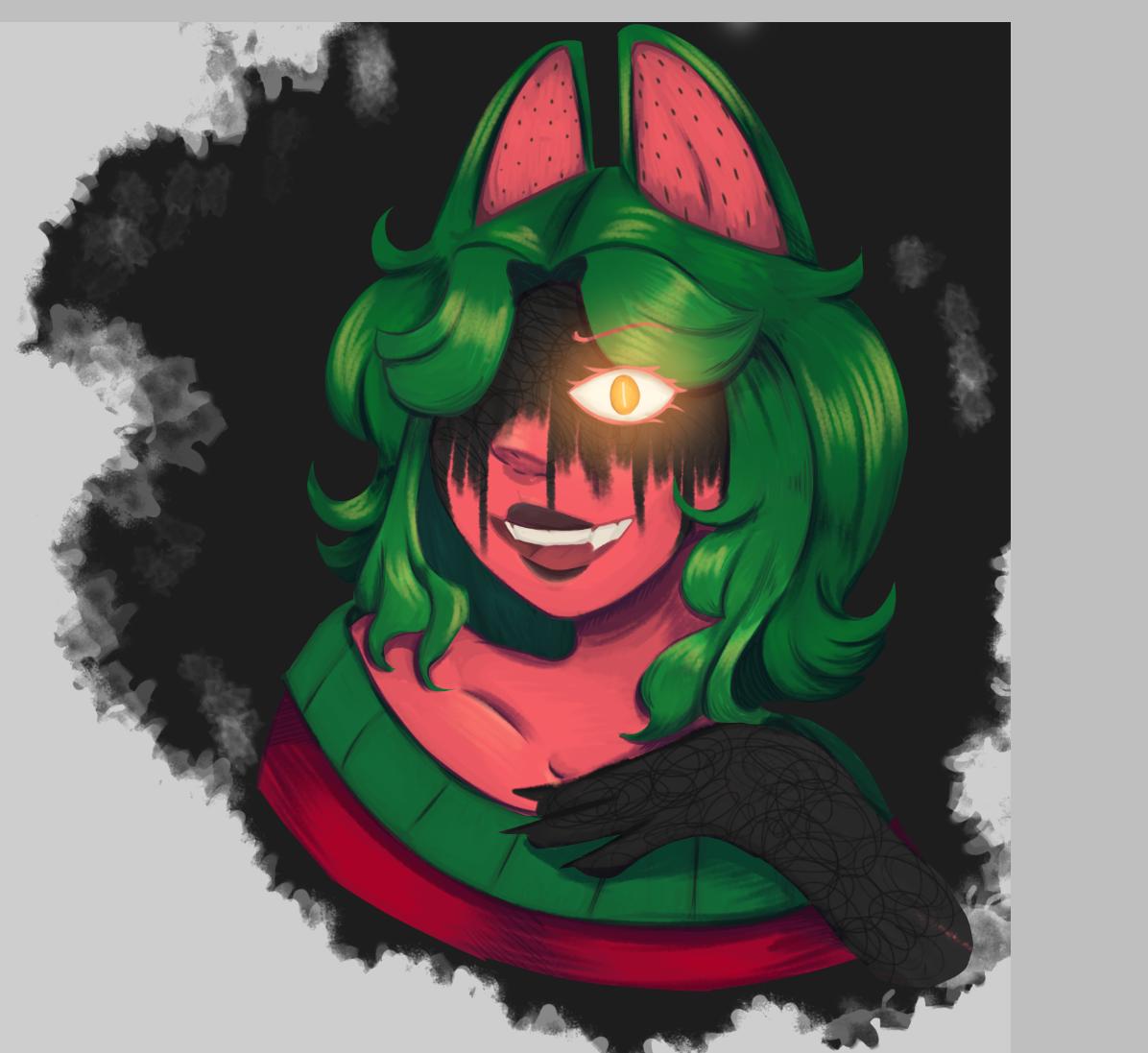 x_leon_y's tweet image. Alguém conhece essa Talda #Suika???? 

#MTD #mundotorajo #fanart #art #digitalart