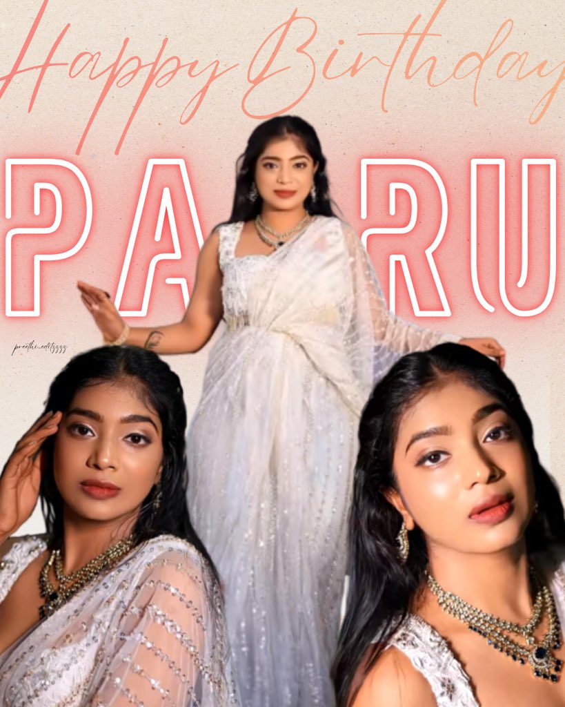 preethi_8122's tweet photo. #HBDVJPaaru Happiest Birthday Girl…30 is just a number💗Continue to make memories and live the life to the fullest🥹♥️🧿Wishing you only good things your way🧿♥️
@PaaruOfficial
#HBDVJPAARVATHY #vjpaaru #vjpaarvathy #Paarubirthday https://t.co/fgMxQKA5TU