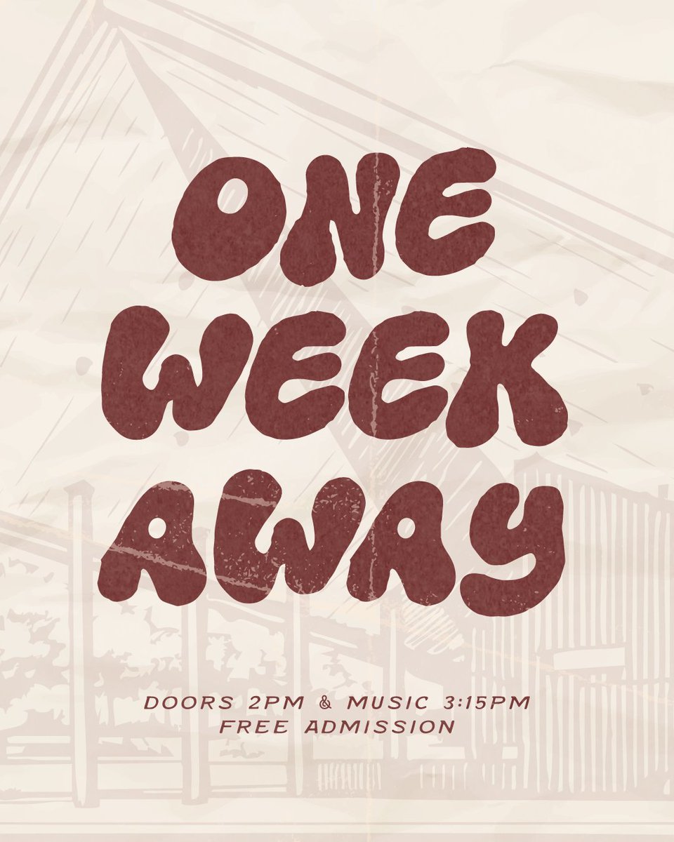 Just 1 week to go! Join us next Saturday, April 18, at Aggie Park for a FREE live taping featuring performances from Garrett Talamantes, <a href="/BleuEdmondson/">Bleu Edmondson</a>, Julianna Rankin, @austin_meade + a special guest being announced this week!

🔥 See you there! <a href="/VisitCSTX/">Visit College Station</a>