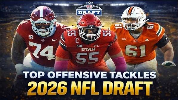 John_LeBron6's tweet image. TOP 5️⃣ OFFENSIVE TACKLE PROSPECTS 

🎙️stay tuned, dropping at 1:00!!!
#offensivetackle #football