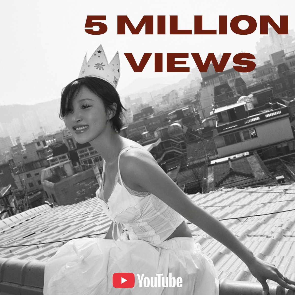 #HWASA's “So Cute” MV has surpassed 5Million Views on YouTube!

🔗youtu.be/YEMBk076jGM?si…

#SoCute #화사