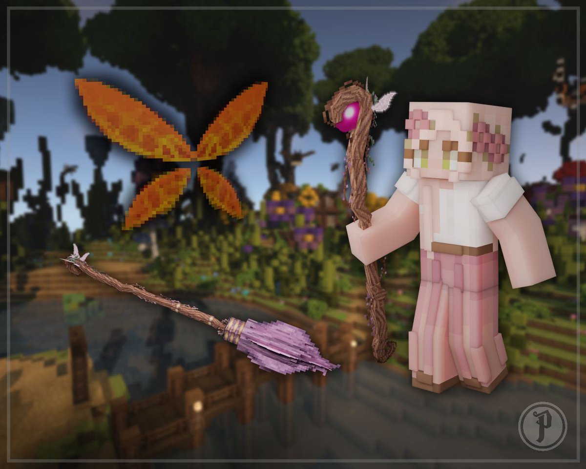 PotterworldMC's tweet photo. 🧚 | Sprinkle some fairy dust with our brand-new fairy cosmetics from the Fairy Store Releases, such as The Fairy Staff and Fairy Broom! It also includes two cute pet owls with thrilling animations! ✨ 🦉

#minecraft #magic #fantasy #gaming #shopping #style https://t.co/fH7nhLX1Py