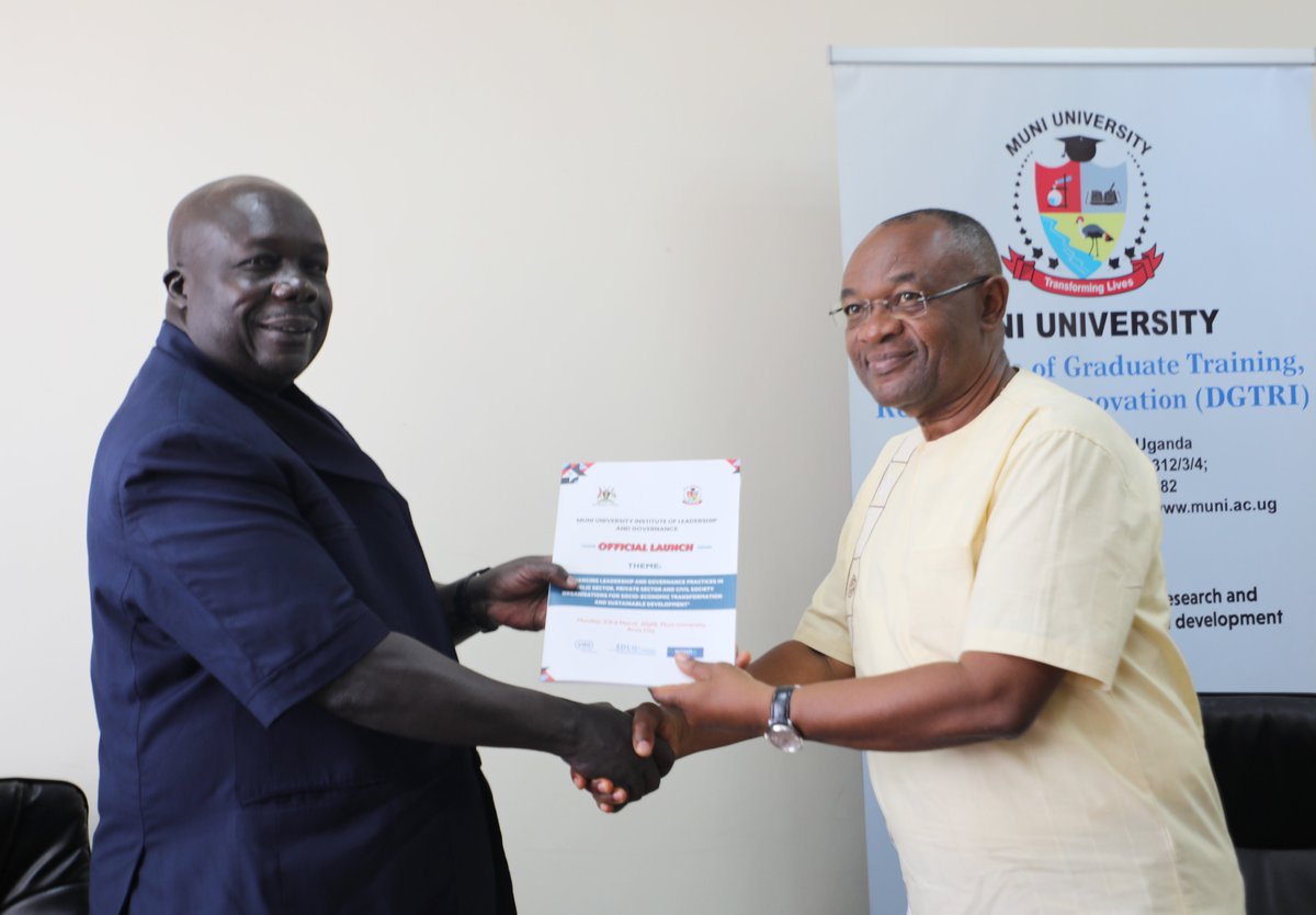 Muni_University's tweet photo. #MuniUniversity #WestNile #AruaCity #LeadershipAndGovernance #MinistryOfLocalGovernment https://t.co/tFVKHQL9D3