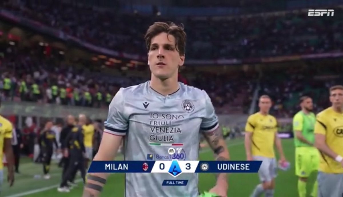 Un solo partido a la semana y el Milan es esto. Si, es verdad que se mantuvieron peleando por el scudetto, pero la realidad ha salido a la luz de la mano Zaniolo y Udinese.