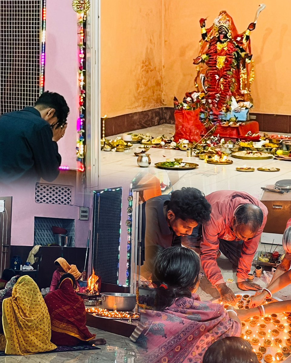 AnirbanBhattBJP's tweet image. #Blessed to be part of #MaaKali and #MaaShitola Puja tonight at #RamakrishnaSaradaAshram, #Rangapara. 🙏